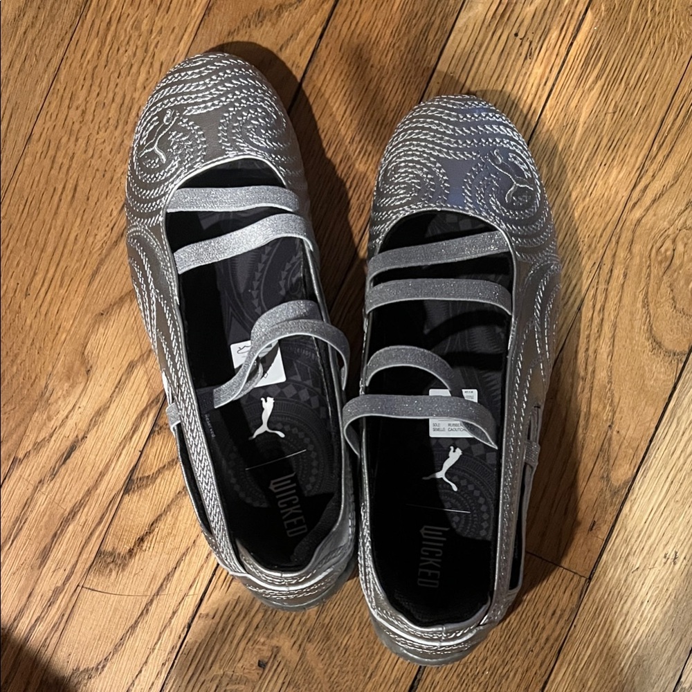 Puma Gray Flats Wicked Collaboration